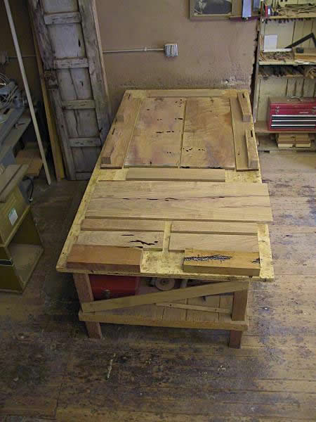 mesquite table parts, move the mouse over the photo to see part names
