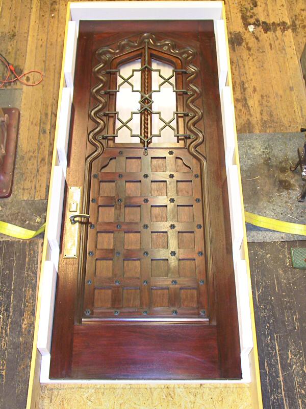 9' tall Moorish Door