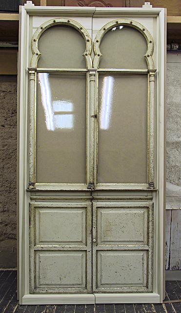 Antique French doors