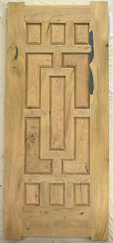 mesquite door dry fit together