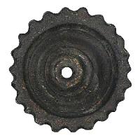 2.75" bronze sunburst rosette