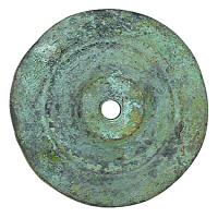 2.75" bronze wheel rosette