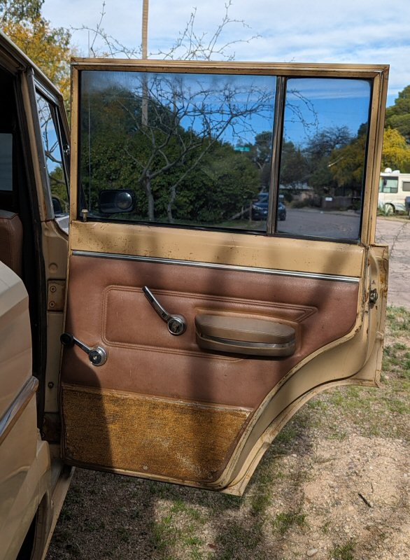 1977 Jeep Wagoneer rear right door