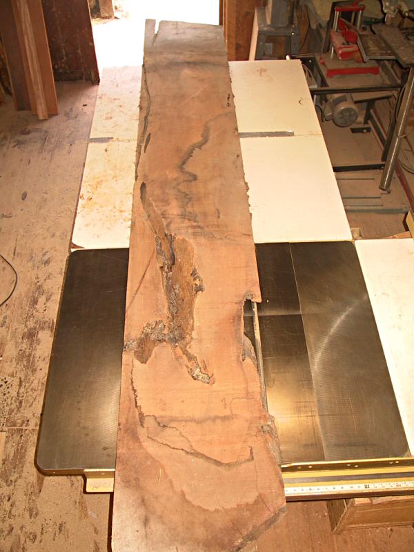large mesquite plank