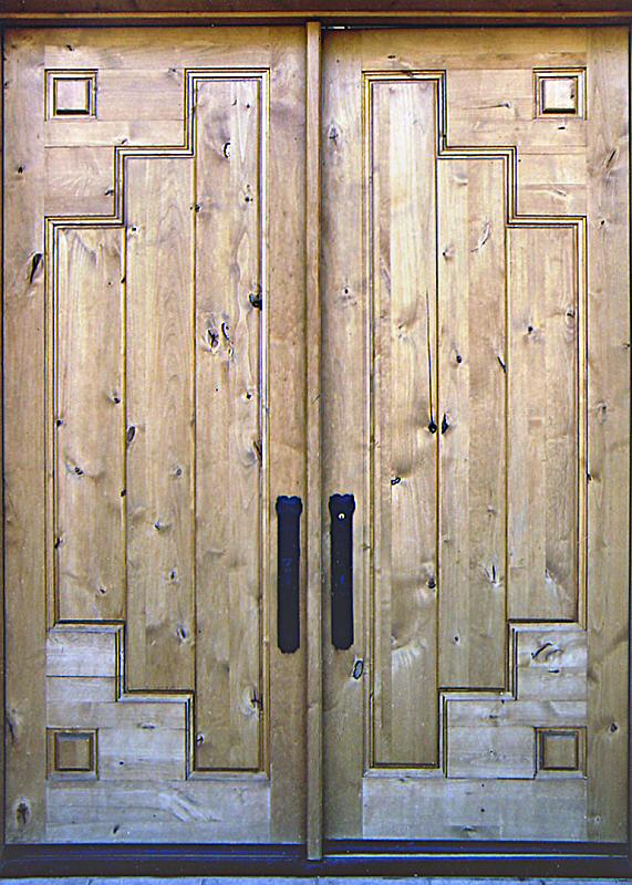 Ugly alder wood doors