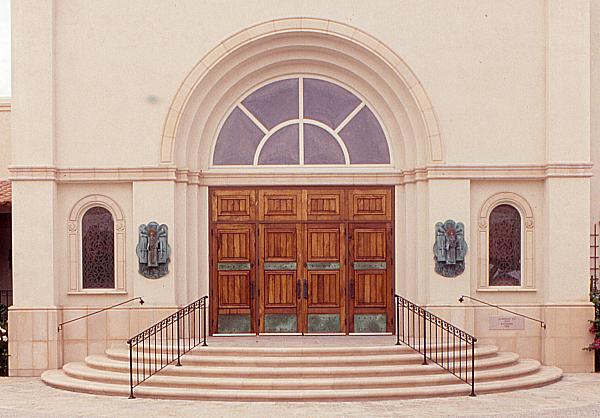 St. Thomas the Apostle Church entry doors