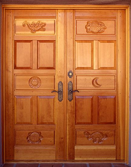 Animal Carved Doors - WGH Woodworking